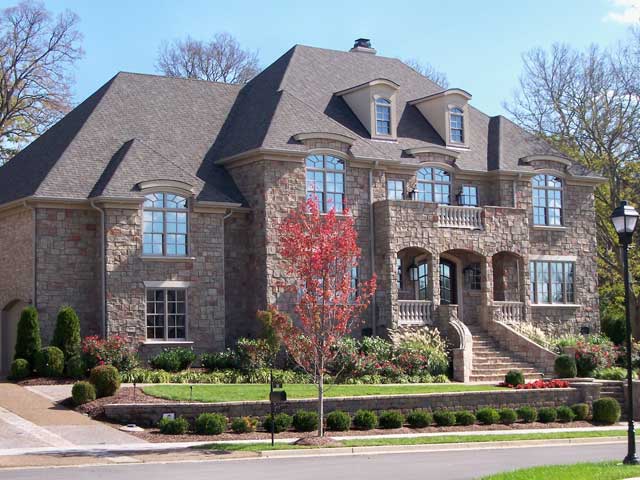 DISPLAY FEATURING ASHLAR - PENNSYLVANIA FINISH